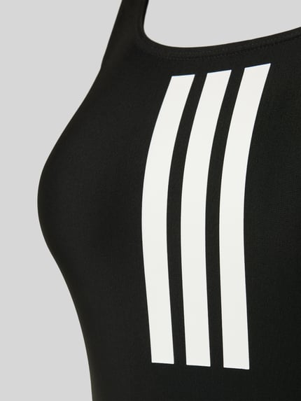 adidas Sportswear Kostium kąpielowy z nadrukiem z logo Czarny 2
