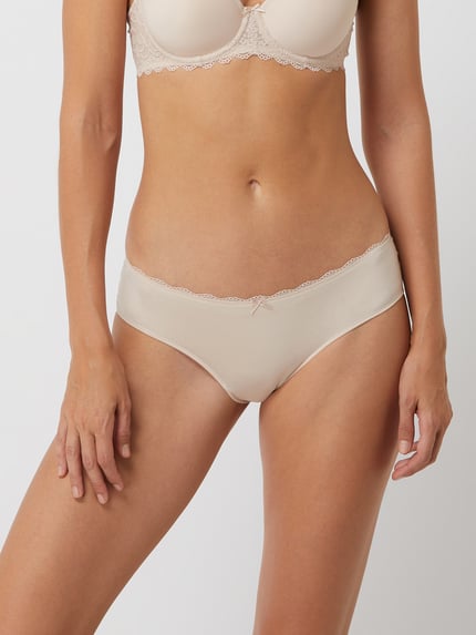 Mey Heupslip met kanten inzet Beige - 3