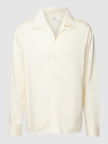 Filippa K Regular fit vrijetijdsoverhemd met platte kraag, model 'resort' Wit - 2