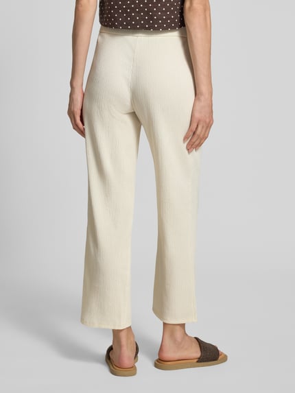 Stehmann Stoffhose mit elastischem Bund Modell 'Filiz' Offwhite 5