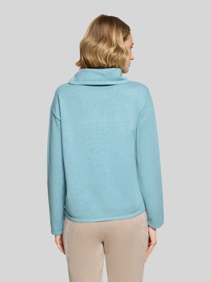 Betty Barclay Pullover mit Stehkragen Mint 5