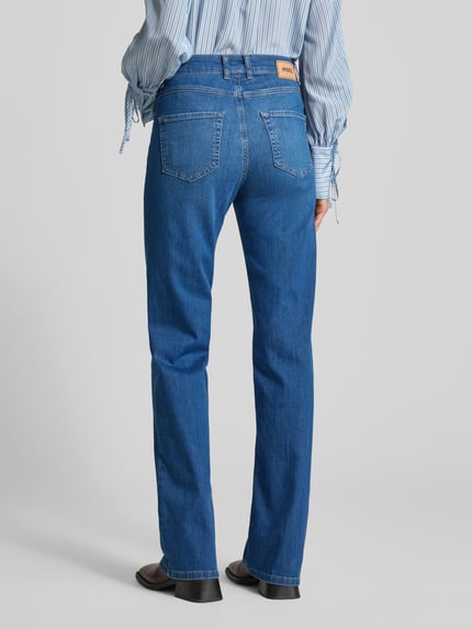 ANGELS Wide leg jeans in 5-pocketmodel model 'LARA' Marineblauw - 5
