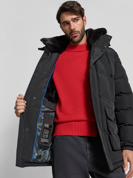 NAUTGÅRD Regular Fit Steppjacke mit Sorona® Aura Filling Black 6