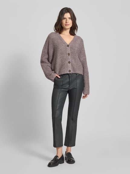 OPUS Flared Jeans mit französischen Eingrifftaschen Modell 'Ebbi' Black 1
