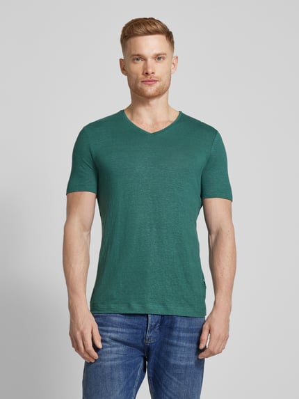 OLYMP Level 5 Regular Fit T-Shirt aus reiner Baumwolle Bottle 4
