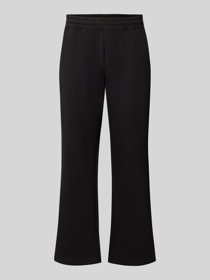 Straight Fit Sweatpants mit elastischem Bund Shop The Look MANNEQUINE