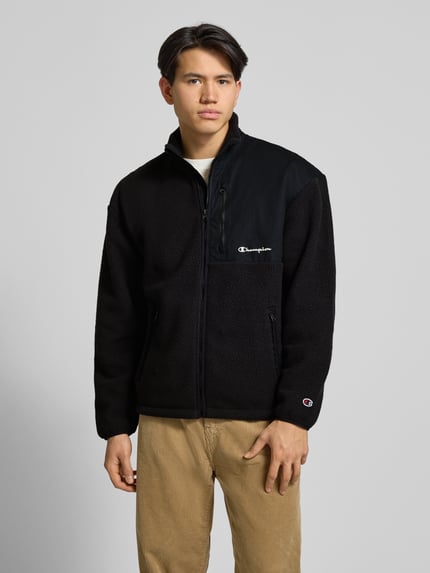 Champion Sweatjacke aus Teddyfell Black 4