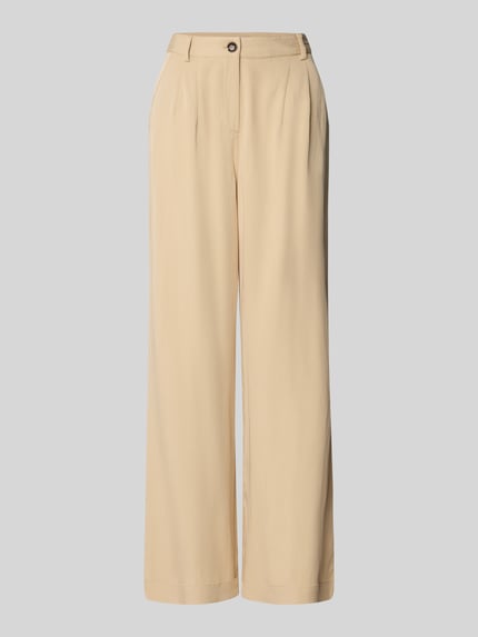 Soyaconcept Stoffhose mit Eingrifftaschen Modell 'PAIGE' Beige 2