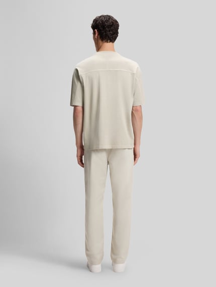 BOSS Orange relaxed fit T-shirt van puur katoen model 'TE_TILE' Beige - 5