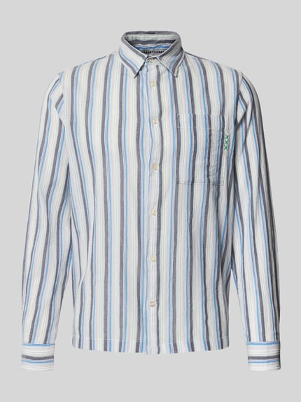 Scotch & Soda Freizeithemd mit Knopfleiste Lavender 2