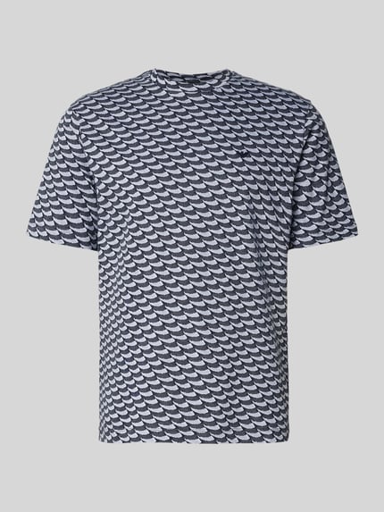 Emporio Armani T-Shirt mit Logo-Stitching Weiss 2