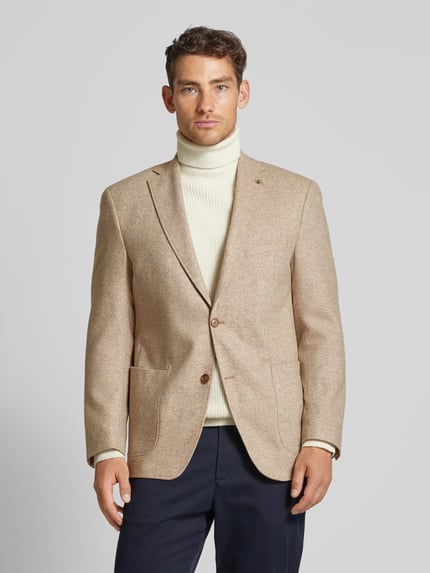 Carl Gross Colbert met zijde, model 'TEDRICK' Beige - 4