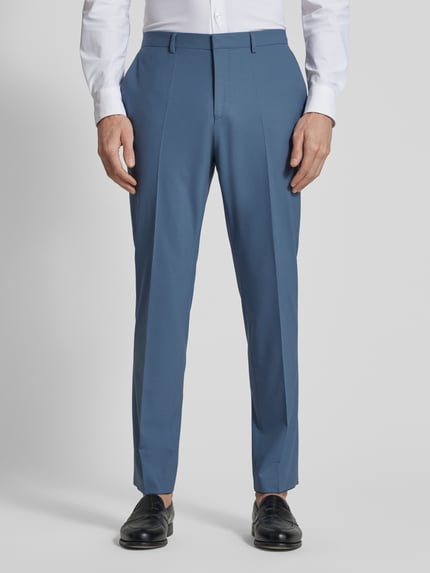 HUGO Slim Fit Anzug aus Woll-Mix Modell 'ARTI-HESTEN' Rauchblau 6