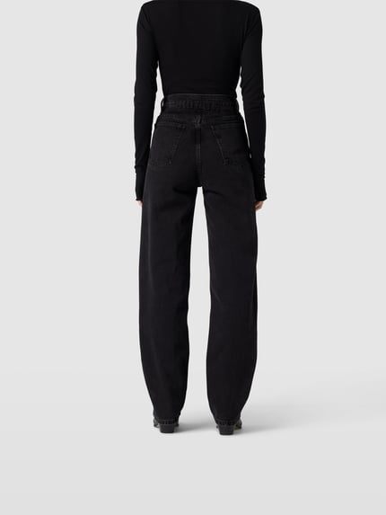 ROTATE regular fit jeans van katoen Zwart - 5
