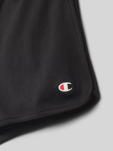 Champion Regular Fit Shorts mit elastischem Bund Black 2