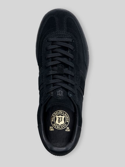 Polo Ralph Lauren Sneaker aus echtem Leder Black 3
