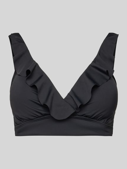 Góra od bikini z falbanami Shop The Look MANNEQUINE