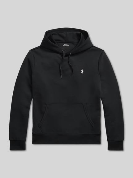Polo Ralph Lauren bluza z kapturem o kroju regular fit z mieszanki bawełny Czarny 2
