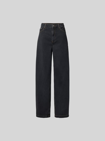 ROTATE Loose fit jeans in 5-pocketmodel Donkergrijs - 2