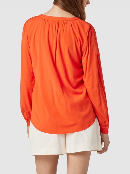 Tom Tailor Blouse met V-hals Oranje - 5