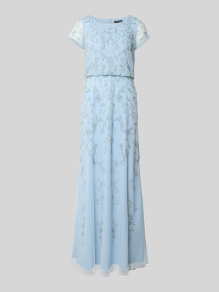 maxi-jurk met siersteentjes Shop The Look MANNEQUINE