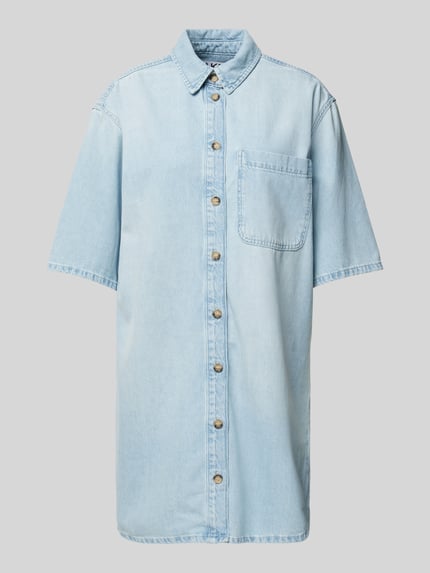 Jake*s Studio Woman Jeanskleid mit Brusttasche Jeansblau 2