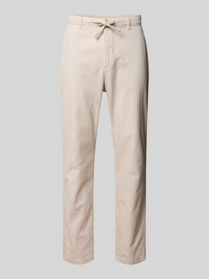 Tom Tailor chinosy o kroju regular fit z mieszanki bawełny Beżowy 2