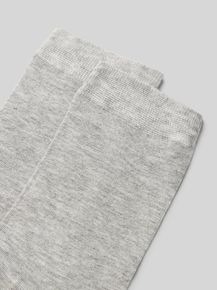 camano Skarpety z detalem z logo model ‘SILKY FEEL’ Jasnoszary 2