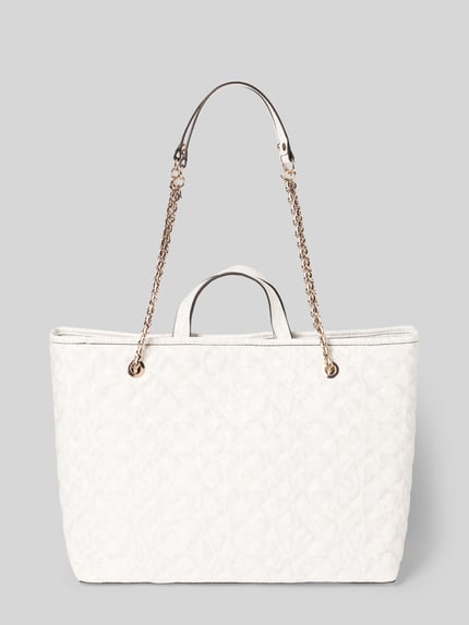 GUESS Shopper mit herausnehmbarer Tasche Modell 'GIULLY II' Offwhite 4