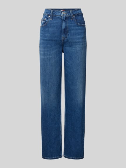 Tommy Jeans Straight fit jeans van katoenmix, model 'LAYLA' Jeansblauw - 2