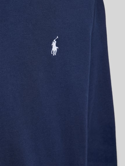 Polo Ralph Lauren Teens Bluzka z długim rękawem z wyhaftowanym logo Granatowy 2