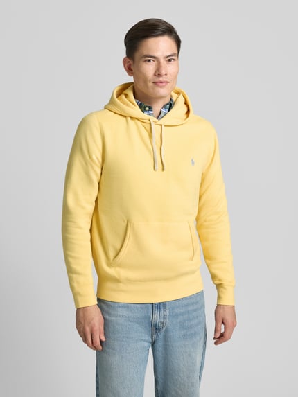 Polo Ralph Lauren Bluza z kapturem z wyhaftowanym logo Żółty 4