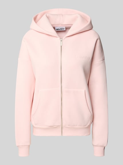 Relaxed Fit Sweatjacke mit Kapuze Shop The Look MANNEQUINE