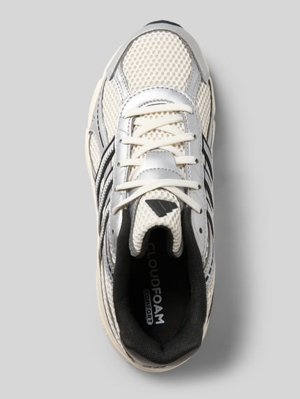 Produktfoto, Sneaker met vetersluiting van adidas Sportswear, afgeronde punt, labeldetail, gestructureerde zool, hakhoogte 4 cm, schachthoogte 6 cm, schachtbreedte 9 cm