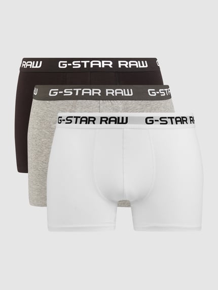 G-Star RAW Trunks im 3er-Pack Mittelgrau Melange 1