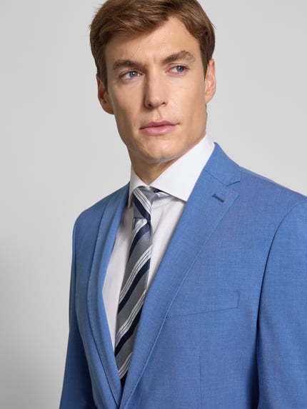 s.Oliver BLACK LABEL Slim fit colbert met viscose Blauw - 3