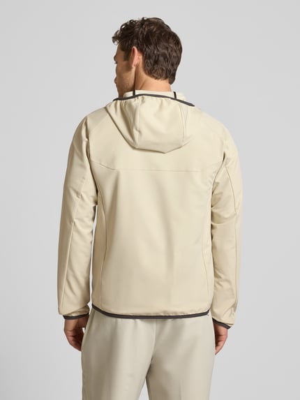 BOSS Green Kurtka funkcyjna o kroju regular fit z wodoodpornego materiału model 'L_COMMUTER' Piaskowy 5