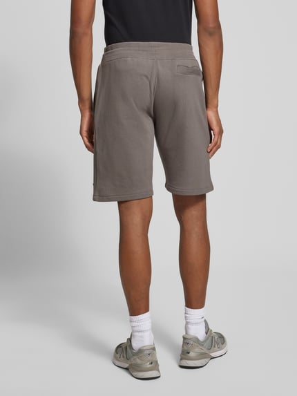 GUESS Activewear Shorts mit elastischem Bund und Tunnelzug Modell 'ALDWIN' Anthrazit 5
