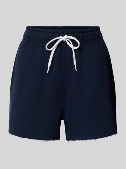 Polo Ralph Lauren Sweatshorts mit ausgefranstem Saum und Gesäßtasche Marine 2