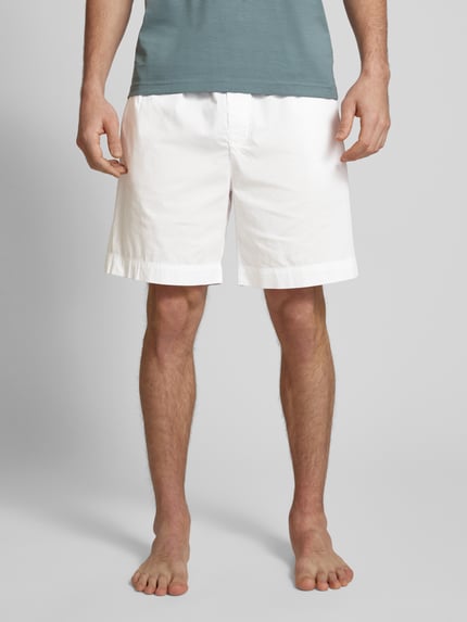 Calvin Klein Underwear Szorty o kroju regular fit z elastycznym pasem z logo Biały 4