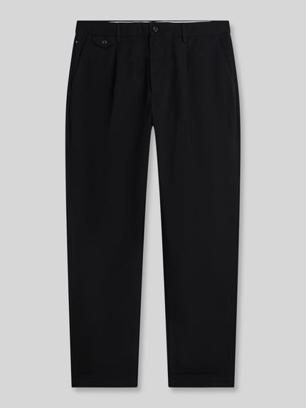 Tommy Hilfiger Tapered Fit Chino aus Baumwoll-Mix Modell 'Harlem' Black 2
