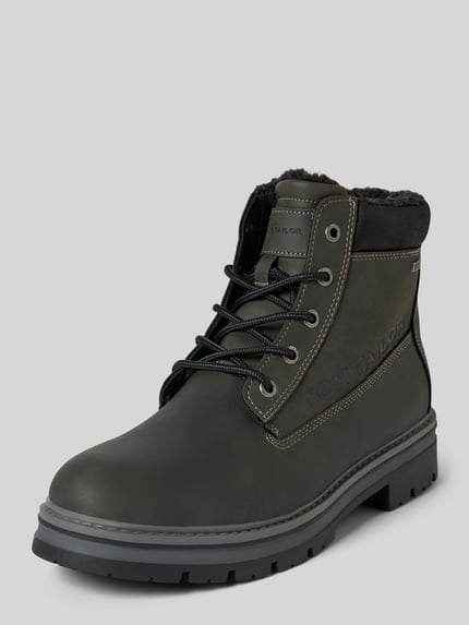 Tom Tailor Boots aus wasserabweisendem Material Modell 'NAIKA' Anthrazit 1