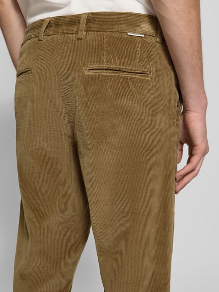 JACK & JONES Tapered fit corduroy broek Beige - 3