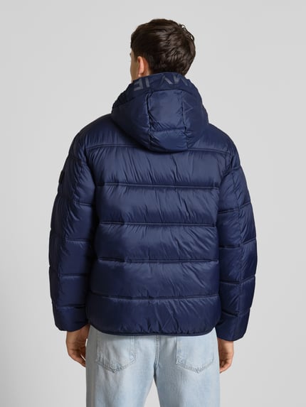 Tommy Jeans Regular fit gewatteerd jack met mesh Donkerblauw - 5
