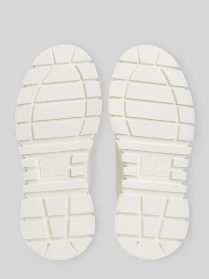 Tommy Jeans Sneakers met plateauzool Ecru - 3