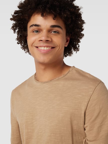 JACK & JONES T-Shirt in unifarbenem Design Oliv 3