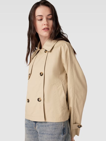 OPUS Trenchcoat mit Umlegekragen Modell 'Halita' Beige 3