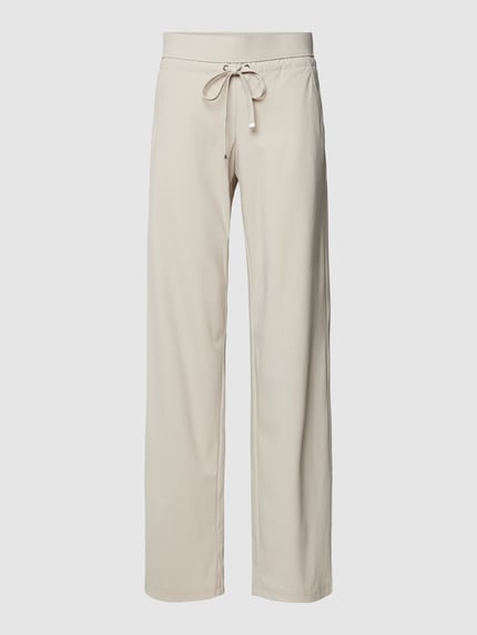 Raffaello Rossi Straight Leg Hose mit Tunnelzug Modell 'CANDICE' Kitt 2