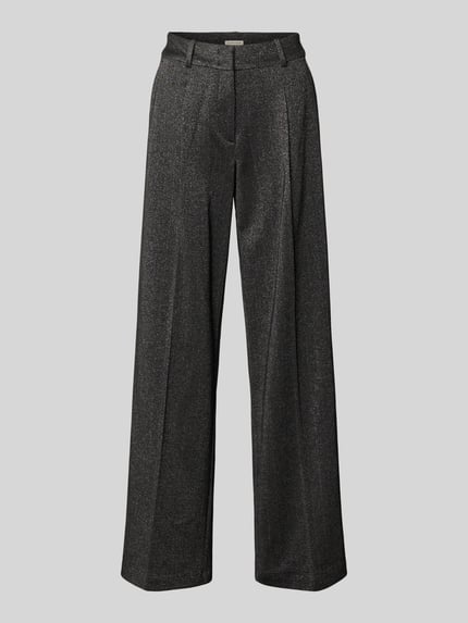 Tom Tailor Regular Fit Weite Hose mit Baumwoll-Anteil Anthrazit 2
