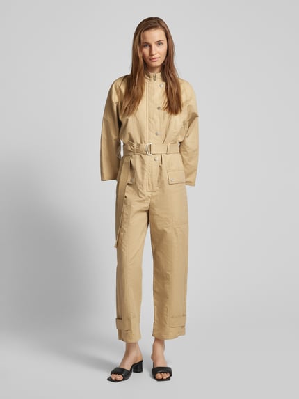 Weekend Max Mara Kombinezon ze stójką model ‘FASTO’ Beżowy 4